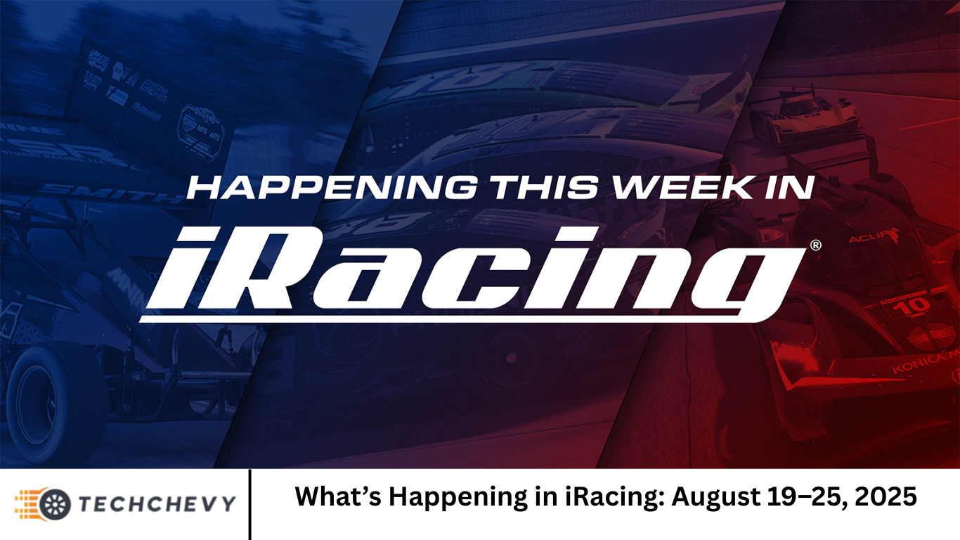 What’s Happening in iRacing: August 19–25, 2025
